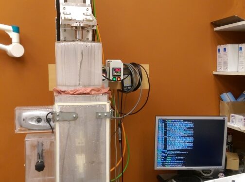 Control system for tensile testing device using low-cost hardware and open-source software
